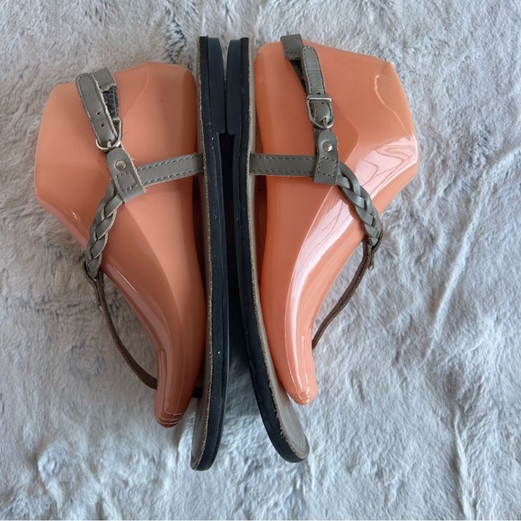 Rock & Candy Braided Strap Gray Sandals Women Size 7 - Picture 6 of 12